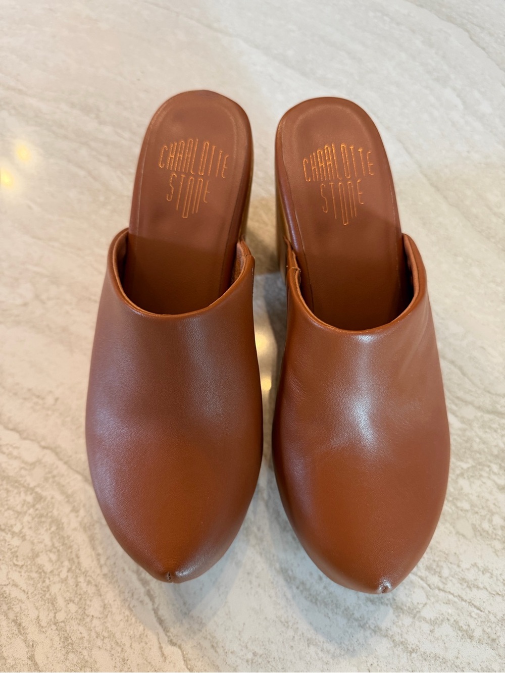 Charlotte Stone clogs sz 8 - Picture 3 of 5